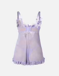 Babydoll Vivien von Organza Lingerie sexy Dessous, ausgefallenes Nachthemd-6