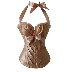 Korsage Amalia Puderrosa - organza-lingerie