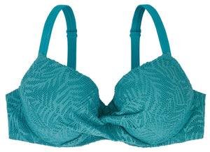 Holly Curve Padded Bikini Top Mint Detailbild - Organza Lingerie