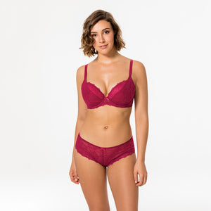 Curve BH Janne rot - organza-lingerie