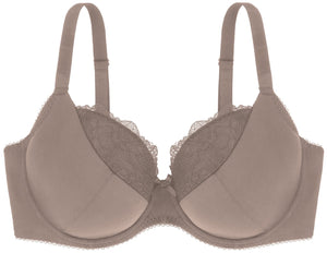 Curve BH Janne grau Detailansicht - Organza Lingerie