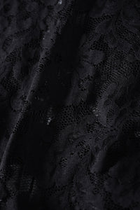 Spitzenbody Ella in schwarz LC32512 Detailansicht Spitze2 - Organza Lingerie 