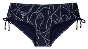 Curve Hipster Marina blau Detailbild - Organza Lingerie