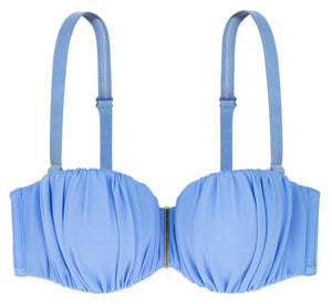 Ocean Bandeau Bikini Top Babyblue Detailbild - Organza Lingerie