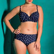 Dotty Curve Bikinitop mit Cups